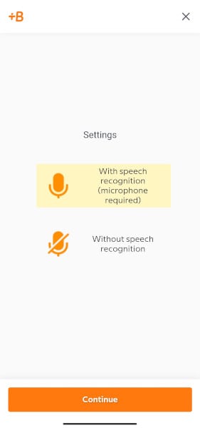 Babbel speech recognition