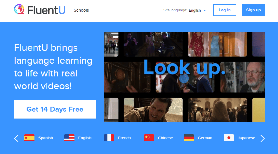 FluentU website