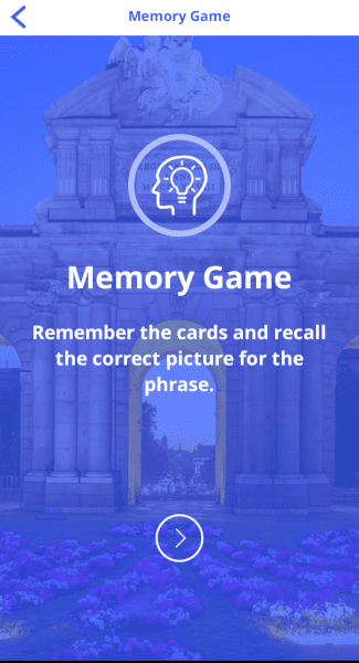 uTalk: memory game