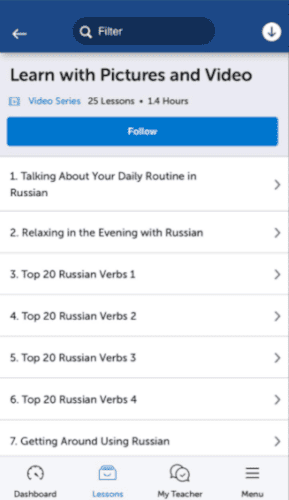 RussianPOD101 video lessons