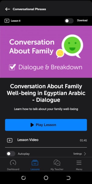 ArabicPod101 conversational Arabic phrases