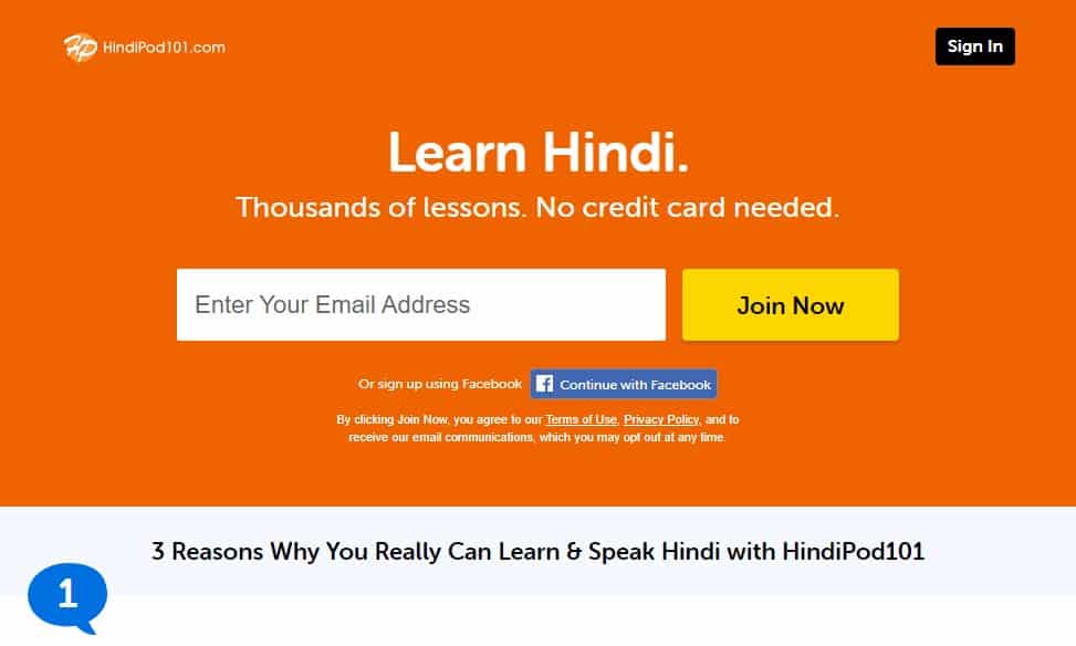 hindipod101 website