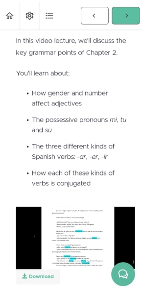 Spanish Uncovered Review: video grammar explanations