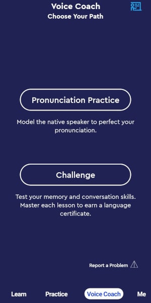 Pimsleur courses: learn to pronounce individual words
