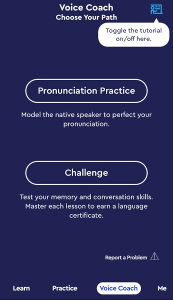 Pimsleur Japanese Review: voice coach lessons