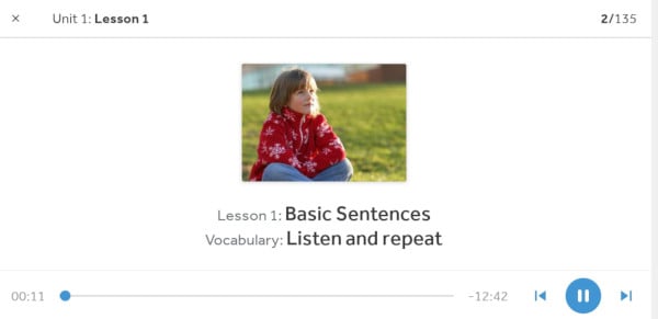 Rosetta Stone Japanese Review: sentence structure