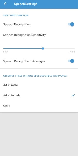 Rosetta Stone Korean course speech settings before talking